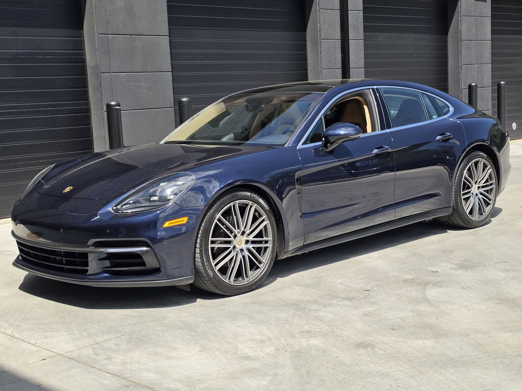 Night Blue Metallic 2020 Porsche Panamera Sedan All-Wheel Drive 8-Speed Automatic