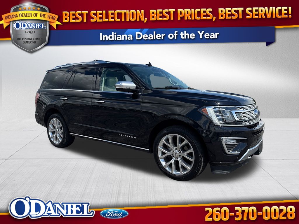 Black Metallic 2019 Ford Expedition SUV / Crossover Four-Wheel Drive Automatic