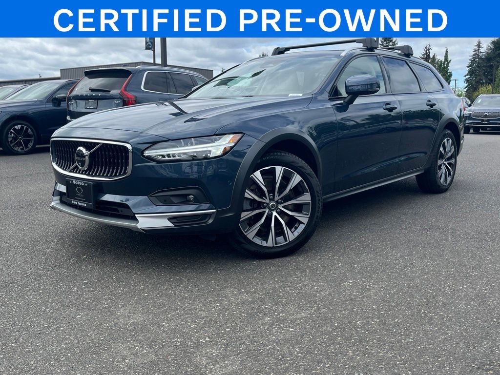 Denim Blue 2025 Volvo V90 Wagon All-Wheel Drive Automatic