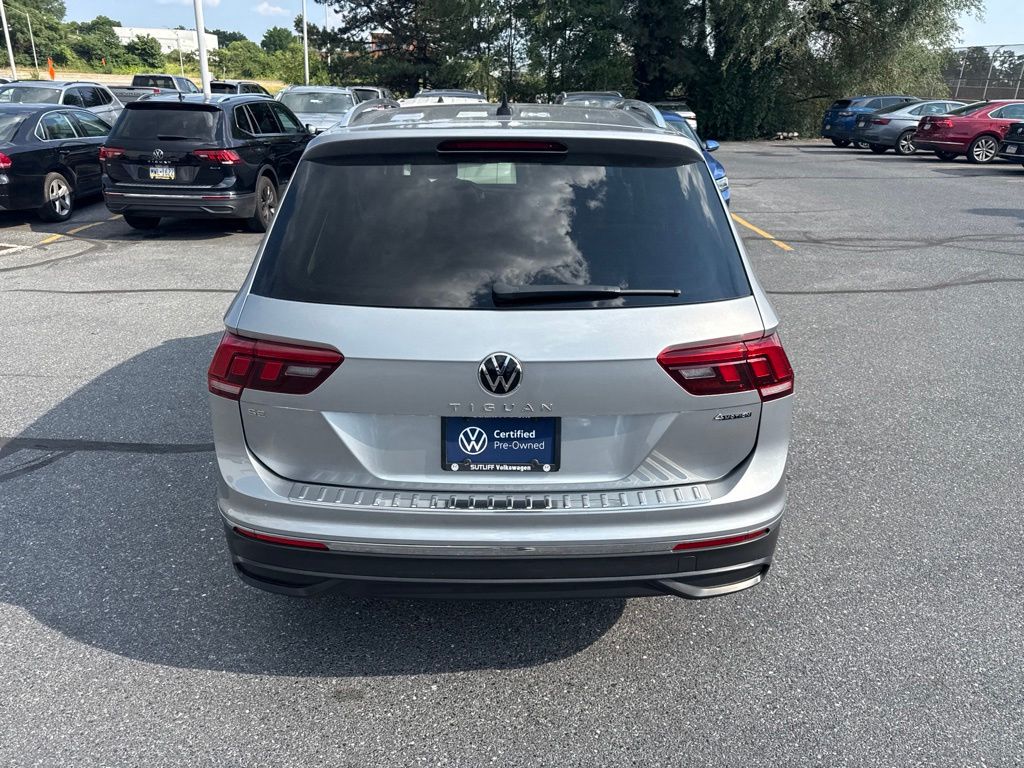 2022 Volkswagen Tiguan 2.0T SE Silver at Bob Ruth Ford
