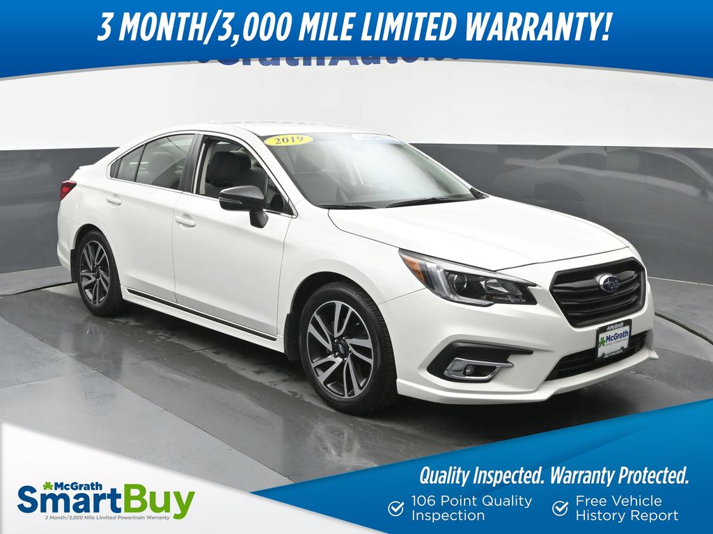 Crystal White Pearl 2019 Subaru Legacy 2.5i Sport AWD Sedan All-Wheel Drive Continuously Variable Transmission