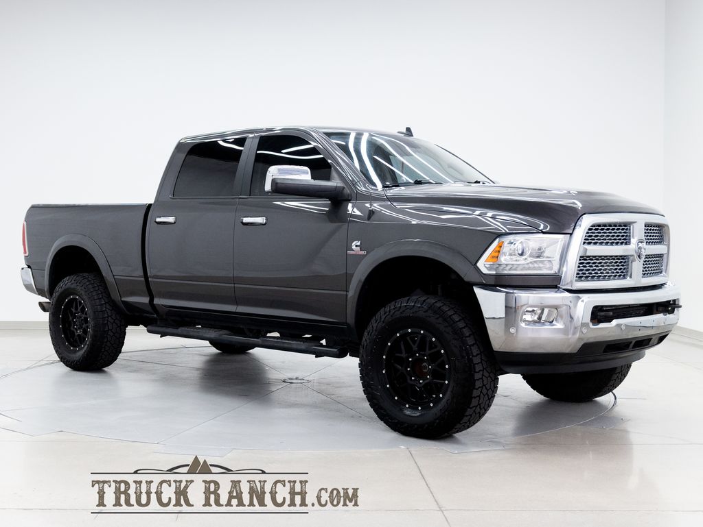 2018 Granite Crystal Metallic Clearcoat Ram 2500 Laramie 4X4 Truck