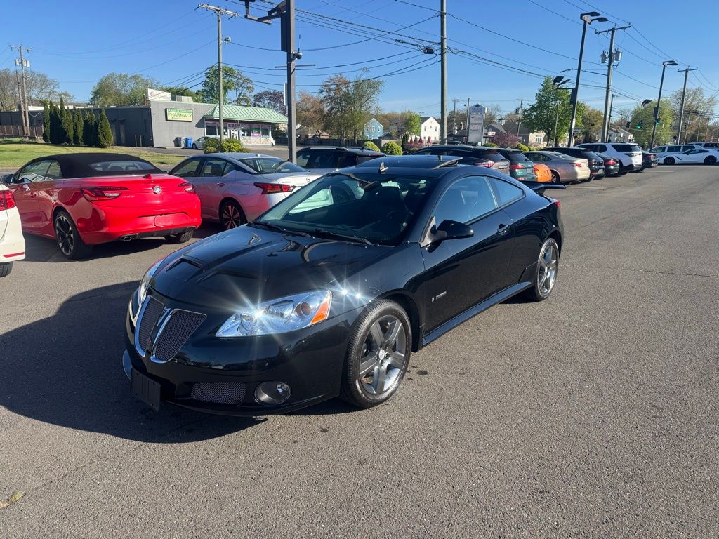 Black 2008 Pontiac G6 GXP Sedan Front-Wheel Drive Automatic
