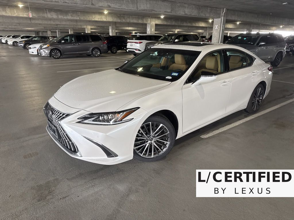 Eminent White Pearl 2025 Lexus ES 350 FWD Sedan Front-Wheel Drive 8-Speed Automatic