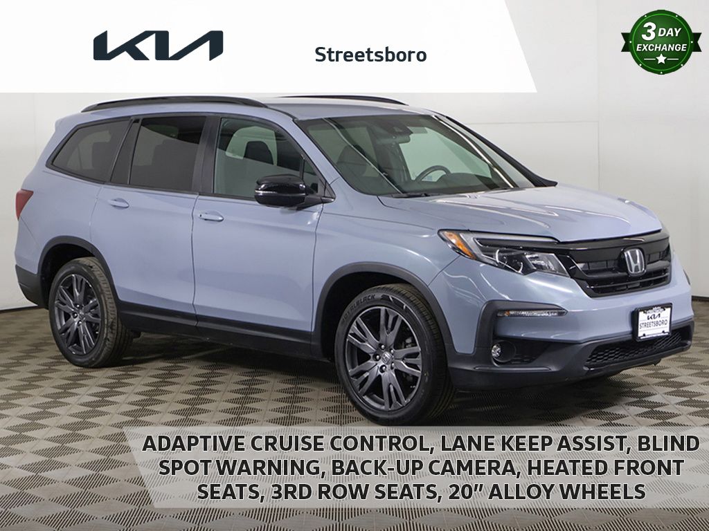 Sonic Gray Pearl 2022 Honda Pilot Sport AWD SUV / Crossover All-Wheel Drive 9-Speed Automatic