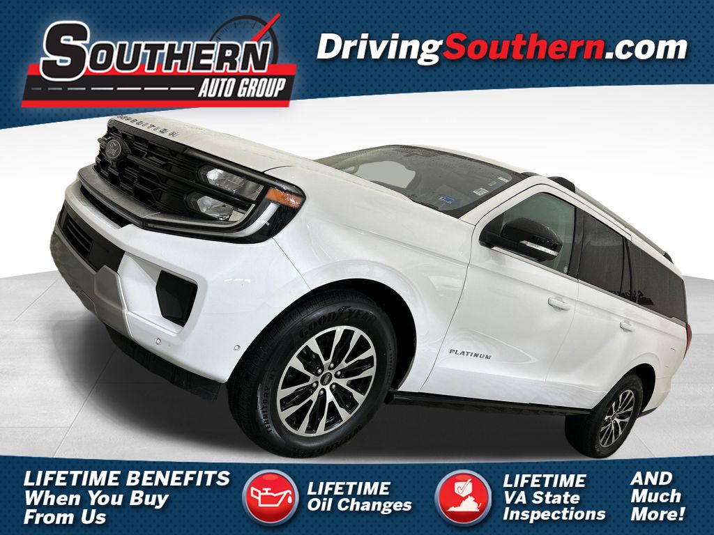 Oxford White 2025 Ford Expedition SUV / Crossover Four-Wheel Drive Automatic