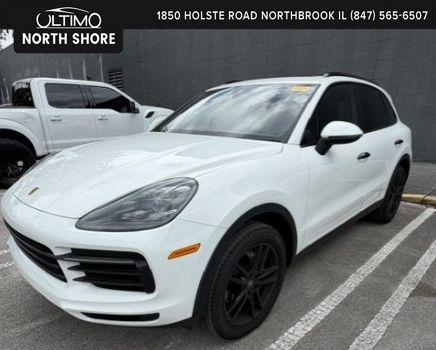 White 2019 Porsche Cayenne AWD SUV / Crossover All-Wheel Drive 8-Speed Automatic