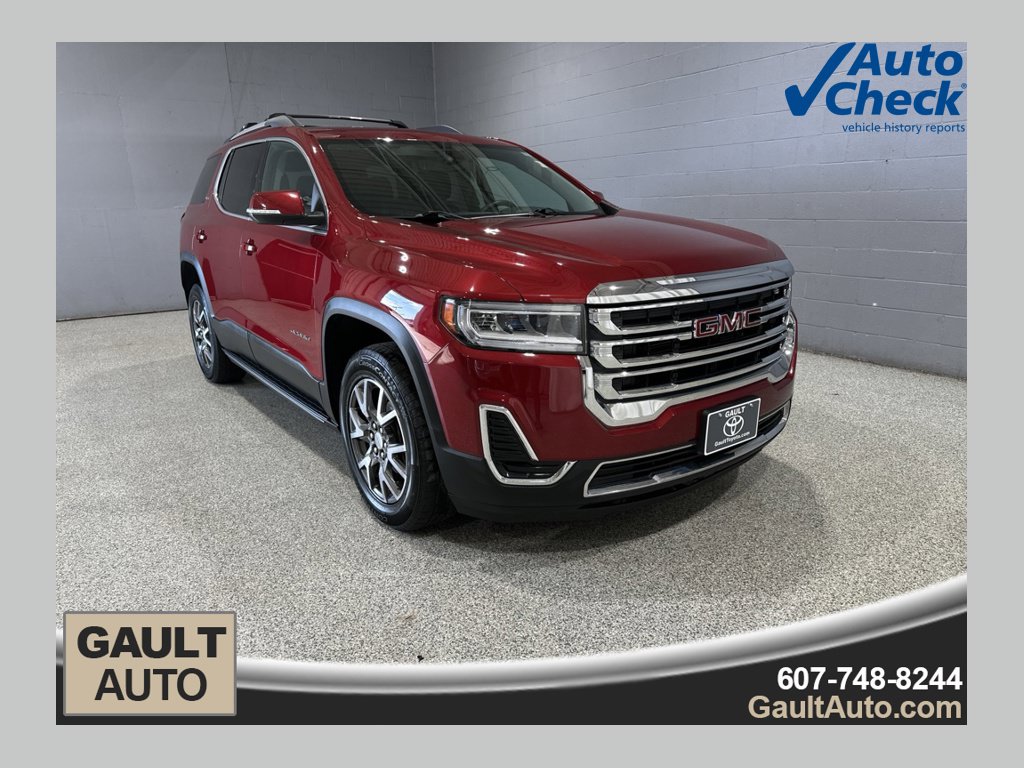 Red Quartz Tintcoat 2020 GMC Acadia SUV / Crossover Four-Wheel Drive 9-Speed Automatic