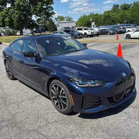 Tanzanite Blue II Metallic 2023 BMW i4 M50 Gran Coupe AWD Sedan All-Wheel Drive Automatic
