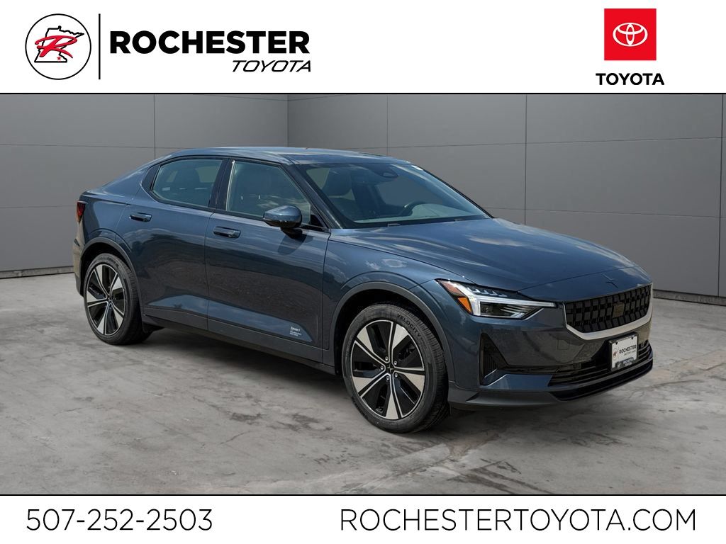 Midnight Metallic 2023 Polestar 2 Sedan All-Wheel Drive 1-Speed Automatic