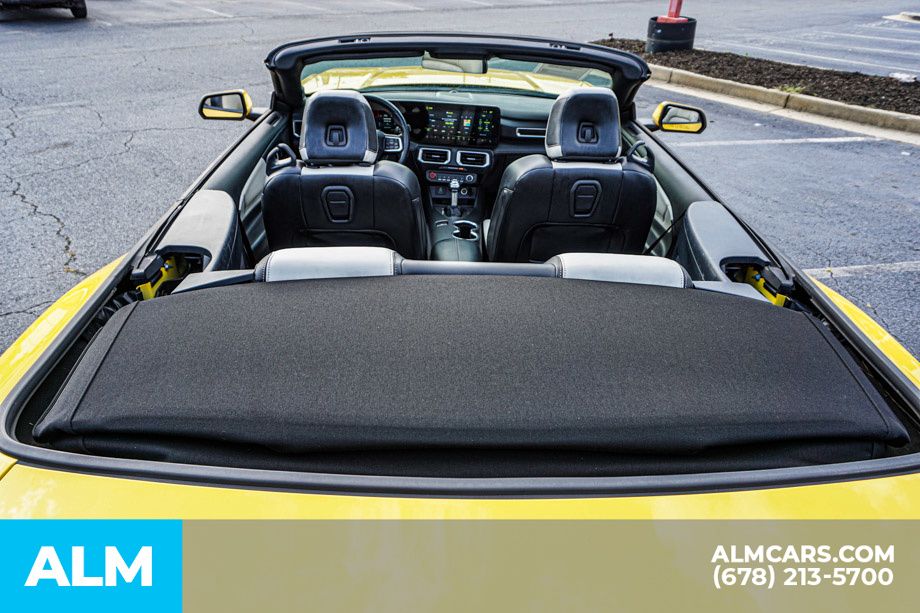Used 2024 Yellow Ford EcoBoost Premium image 16