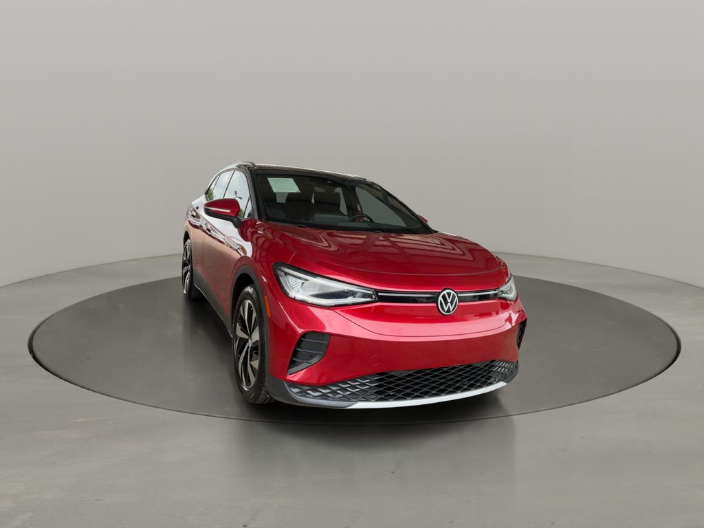 Red Metallic 2021 Volkswagen ID.4 Pro S RWD SUV / Crossover Rear-Wheel Drive Automatic