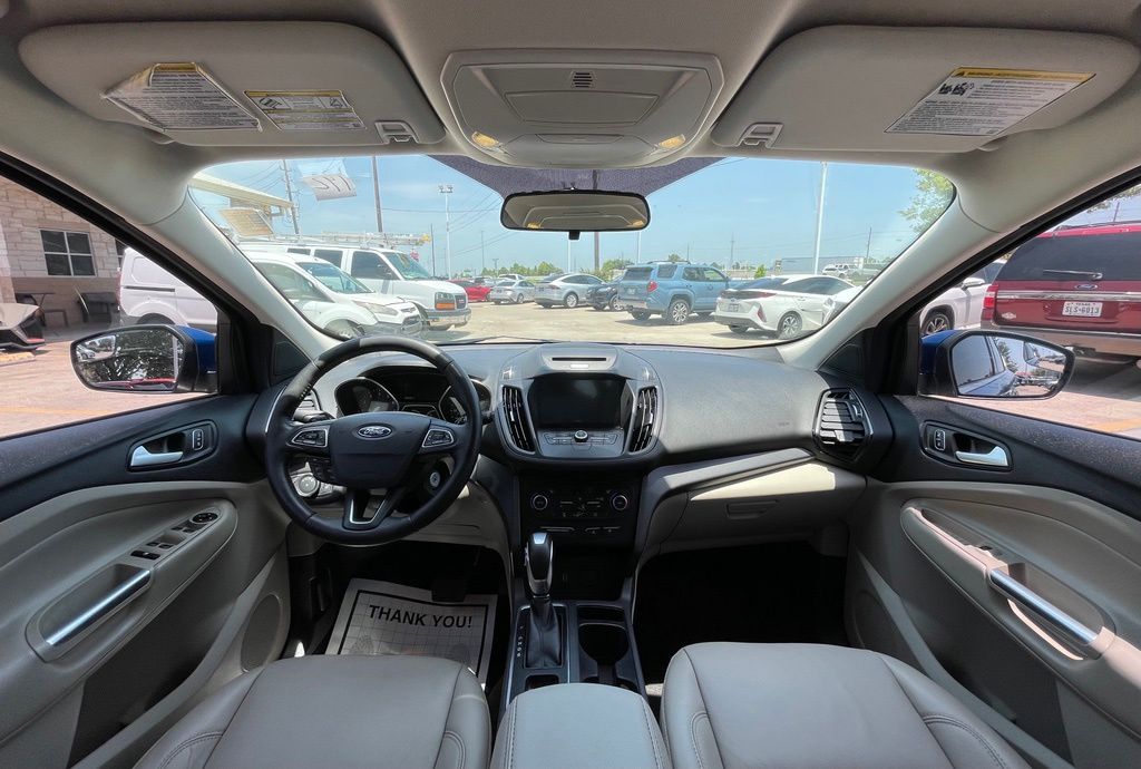 2018 Ford Escape SEL Blue at Shottenkirk Kia Fort Bend