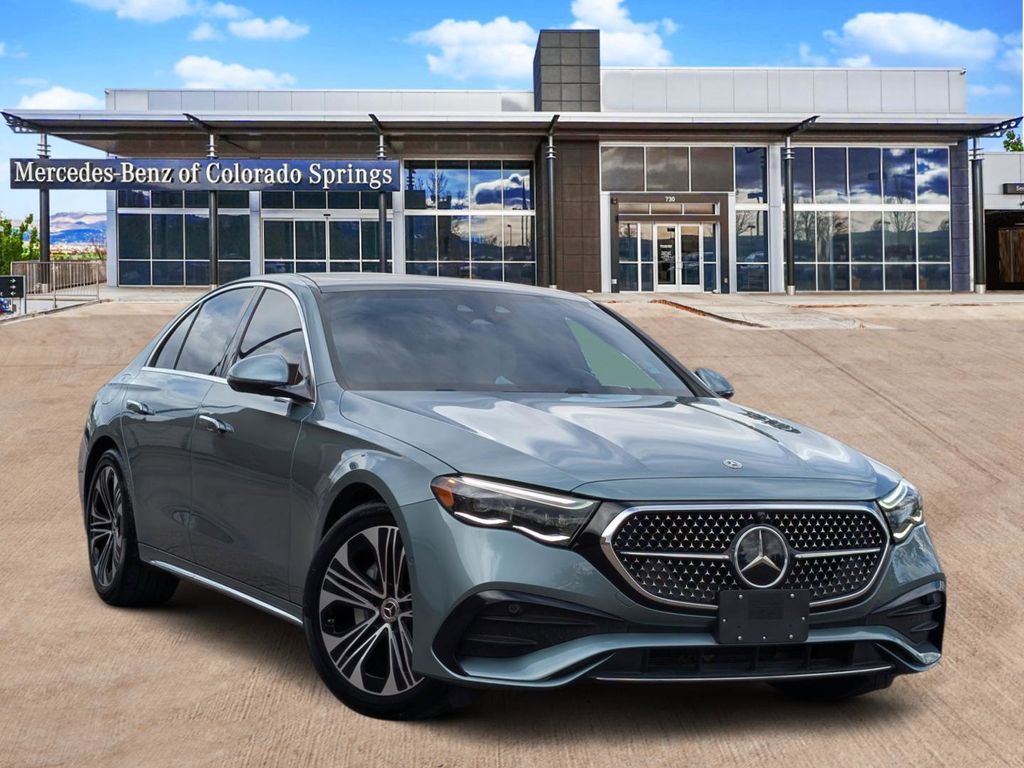 Verde Silver Metallic 2025 Mercedes-Benz E-Class E 350 4MATIC Sedan All-Wheel Drive 9-Speed Automatic