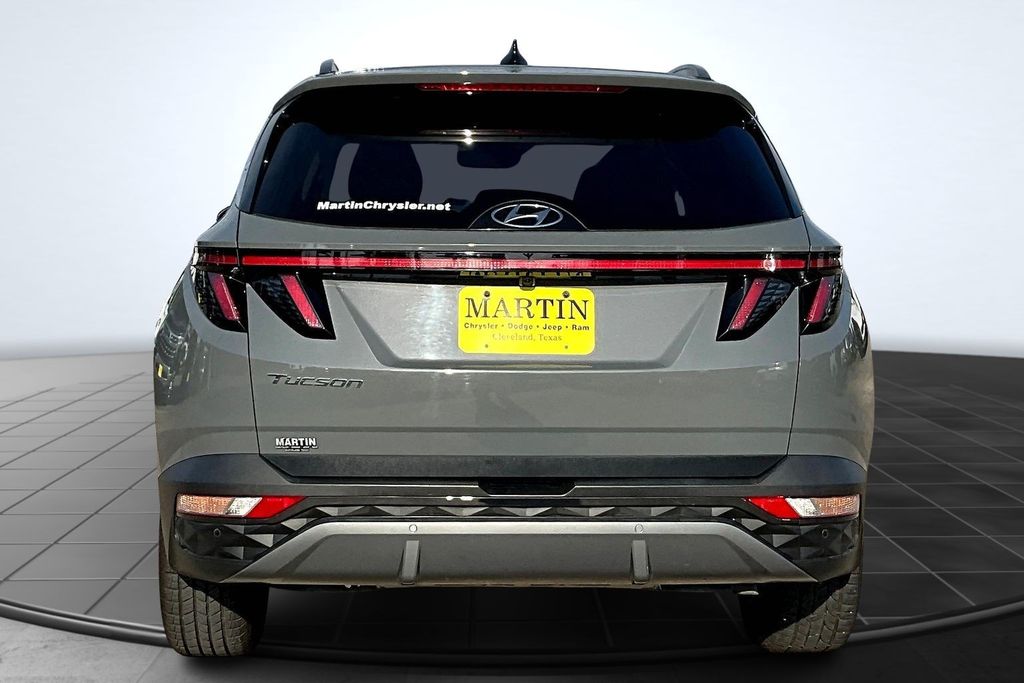 2024 Hyundai Tucson Limited Gray at Texan Dodge Chrysler Jeep Ram