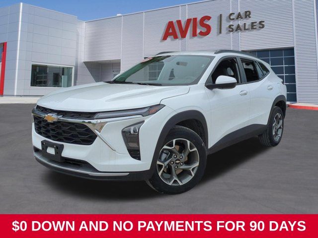 Summit White 2025 Chevrolet Trax SUV / Crossover Front-Wheel Drive 6-Speed Automatic