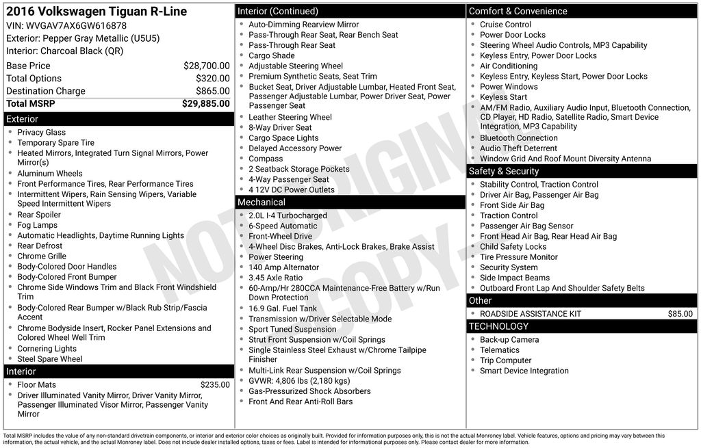 Used 2016 Gray Volkswagen  image 4
