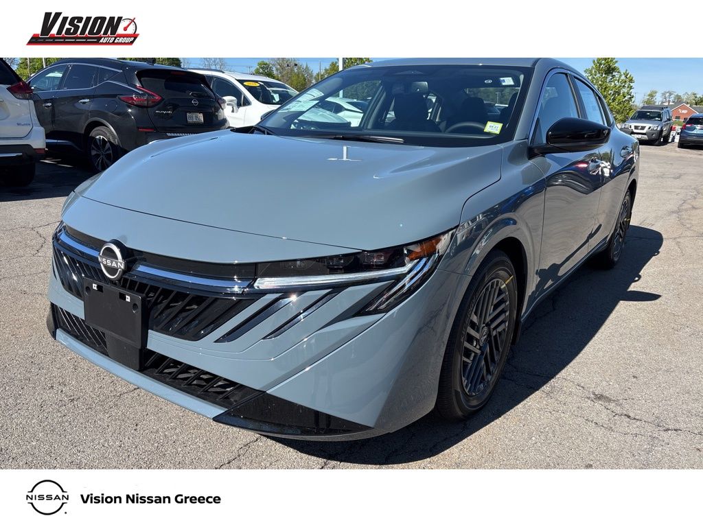 Atlantic Gray Metallic 2026 Nissan Sentra Sedan Front-Wheel Drive Continuously Variable Transmission