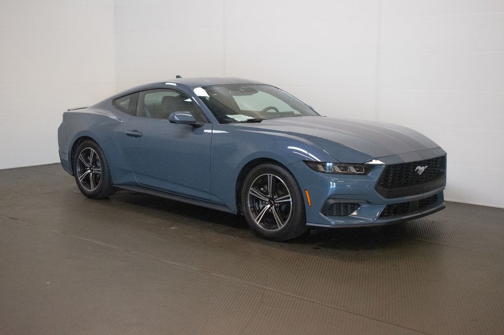 Vapor Blue 2024 Ford Mustang Coupe Rear-Wheel Drive Automatic