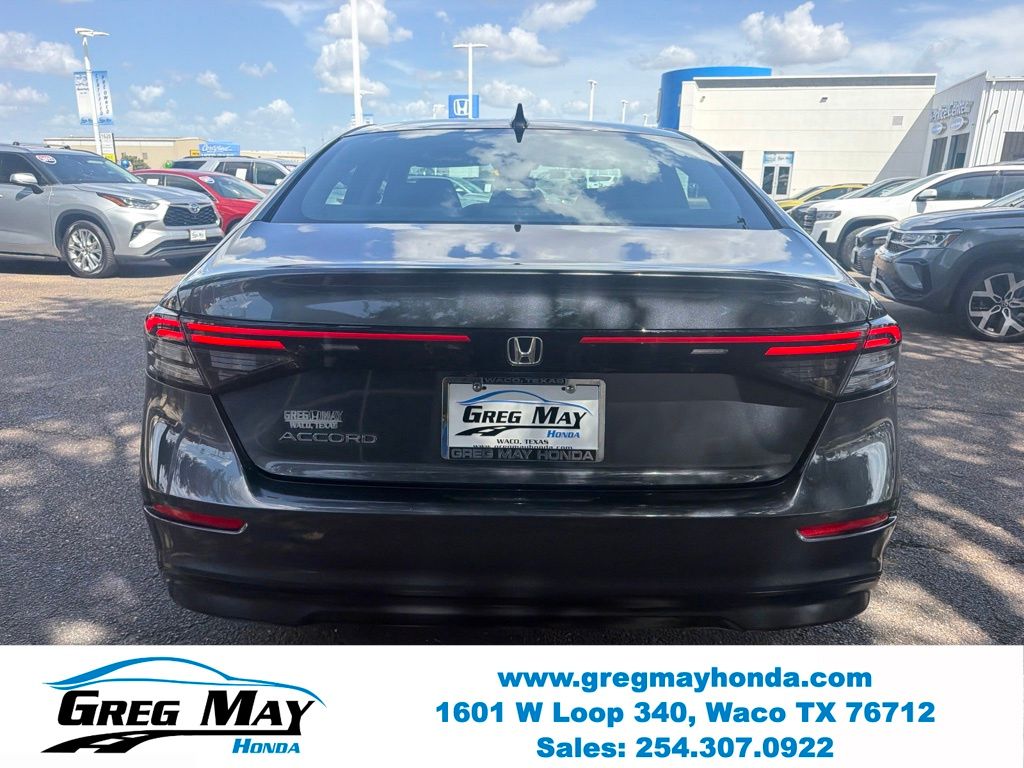 2024 Honda Accord EX Gray at Greg May Honda