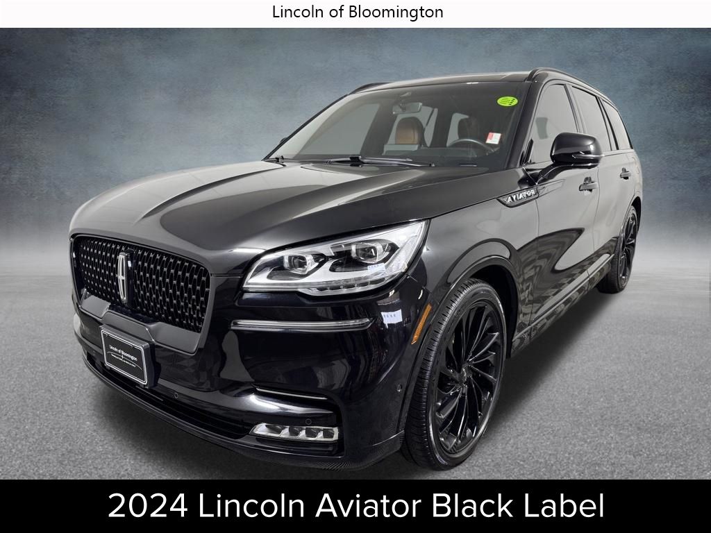 Black Metallic 2024 Lincoln Aviator SUV / Crossover All-Wheel Drive Automatic