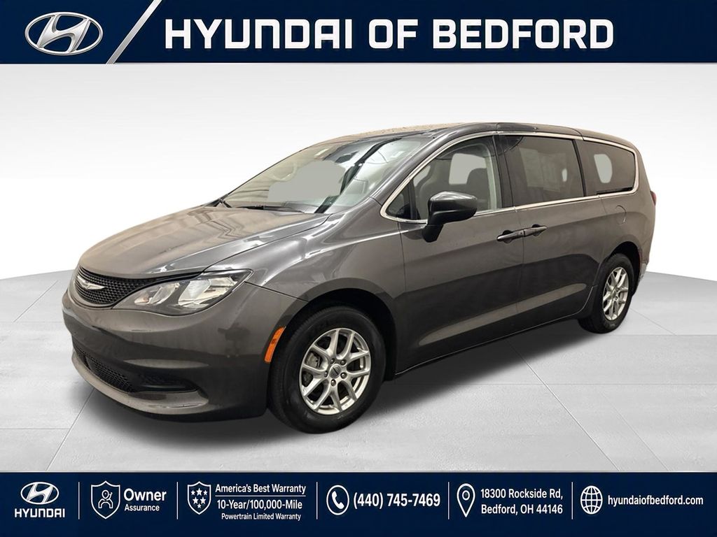 Gray (Granite Crystal Metallic Clearcoat) 2023 Chrysler Voyager Minivan Front-Wheel Drive 9-Speed Automatic