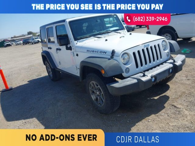 Bright White Clearcoat 2017 Jeep Wrangler SUV / Crossover Four-Wheel Drive 5-Speed Automatic