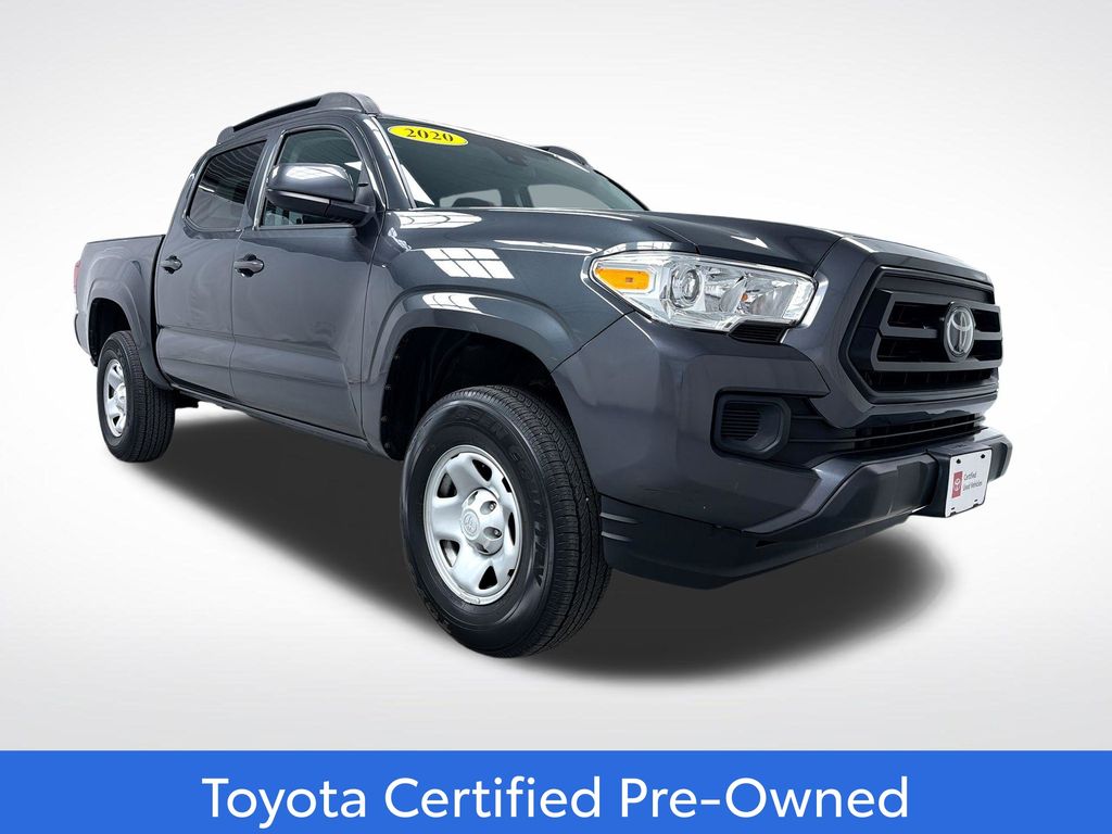 Magnetic Gray Metallic 2020 Toyota Tacoma Pickup Truck Four-Wheel Drive 6-Speed Automatic