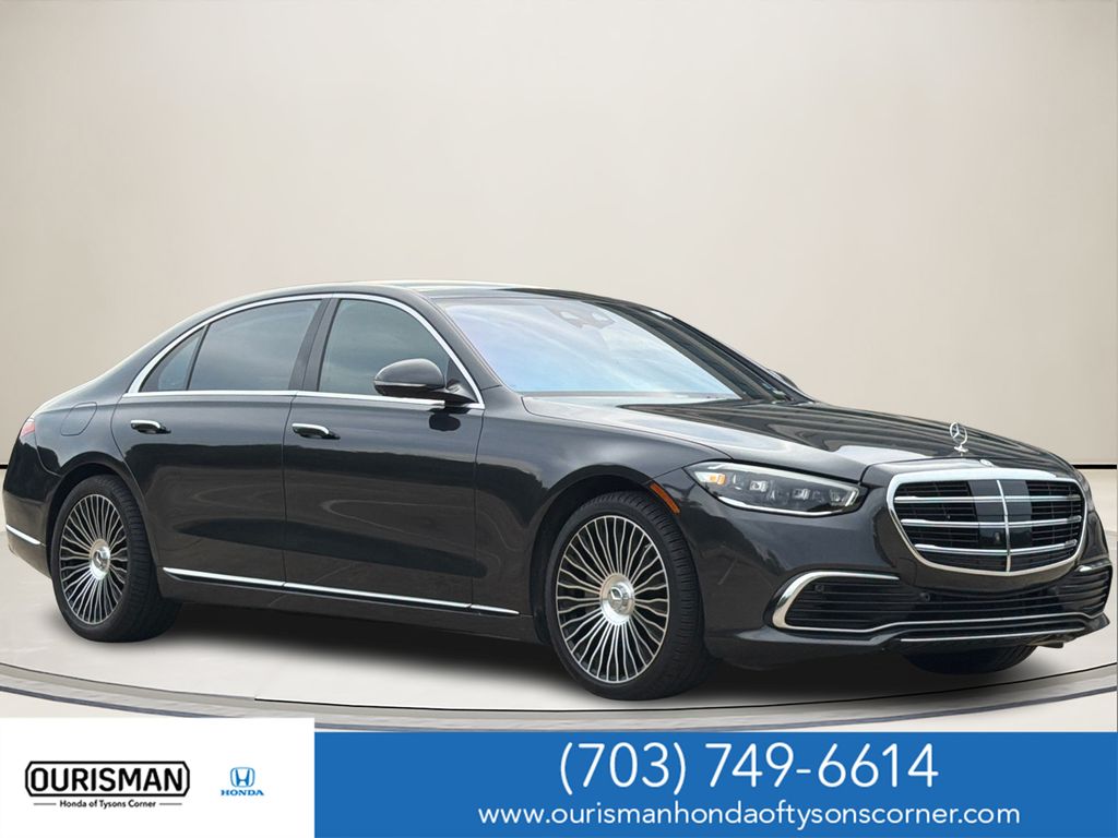 Graphite Gray Metallic 2022 Mercedes-Benz S-Class Sedan All-Wheel Drive 9-Speed Automatic