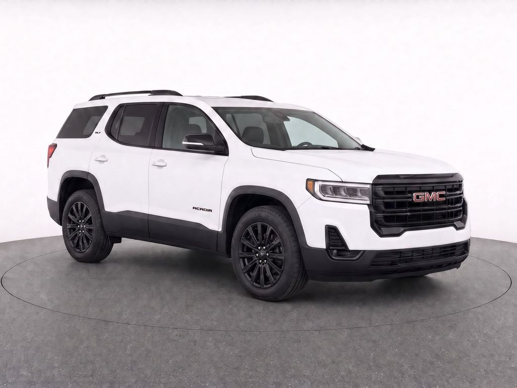 Summit White 2023 GMC Acadia SUV / Crossover Four-Wheel Drive 9-Speed Automatic