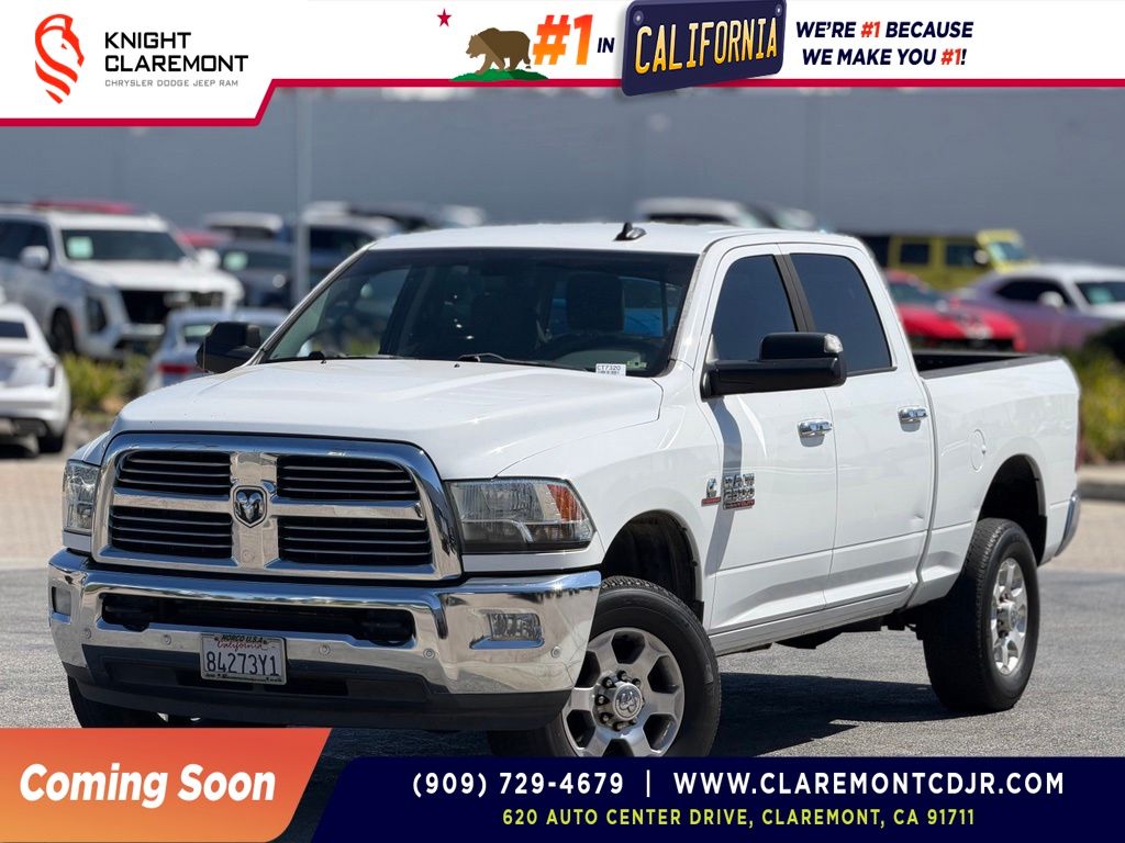 Bright White Clearcoat 2024 RAM 2500 Pickup Truck Four-Wheel Drive 6-Speed Automatic