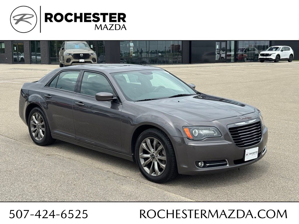 Gray (Granite Crystal Metallic Clearcoat) 2014 Chrysler 300 Sedan All-Wheel Drive 5-Speed Automatic