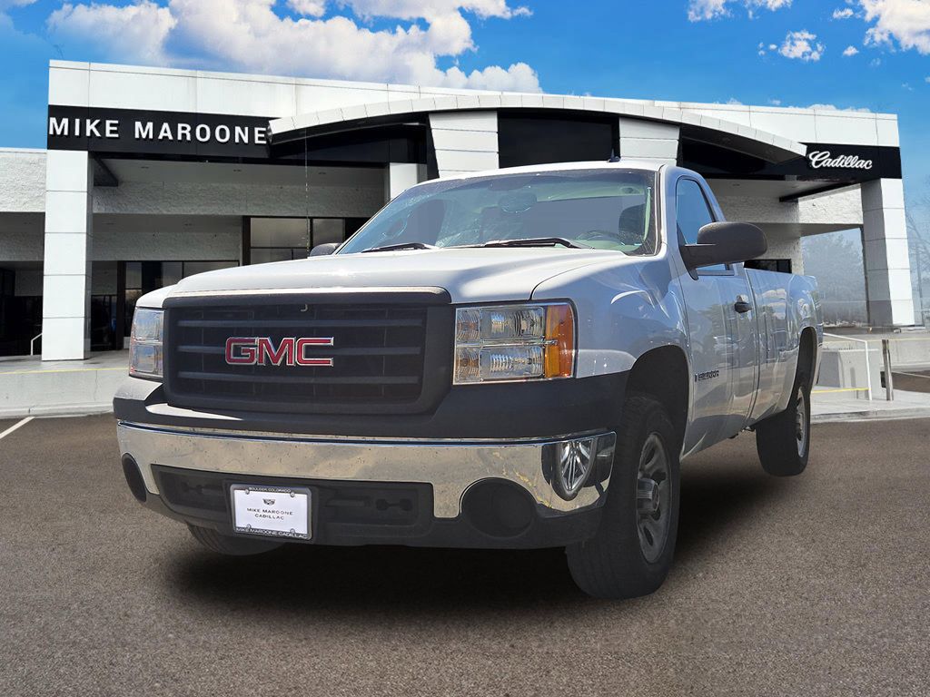 Summit White 2008 GMC Sierra 1500 Work Truck Ext. Cab SB Pickup Truck 4X2 4-Speed Automatic Overdrive