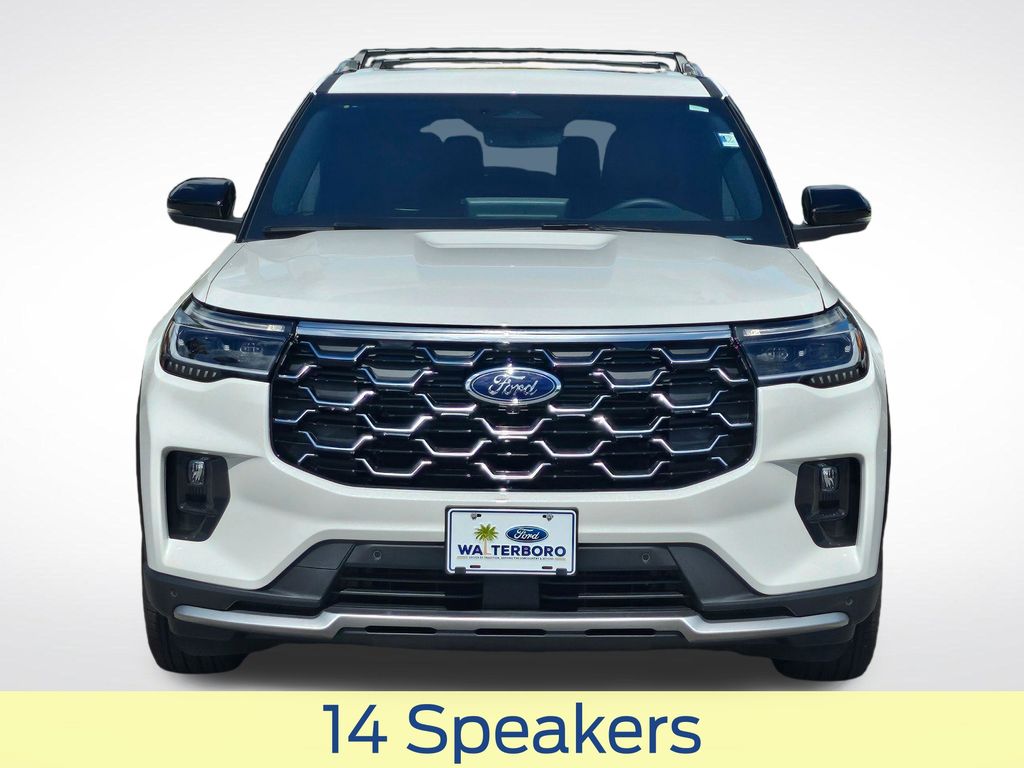 2026 Ford Explorer Platinum White at Walterboro Ford