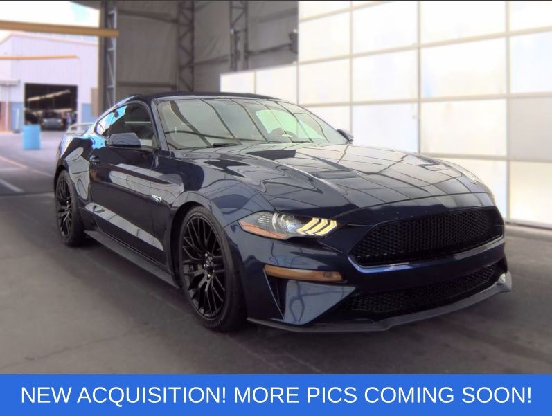 Kona Blue Metallic 2020 Ford Mustang Coupe Rear-Wheel Drive Automatic