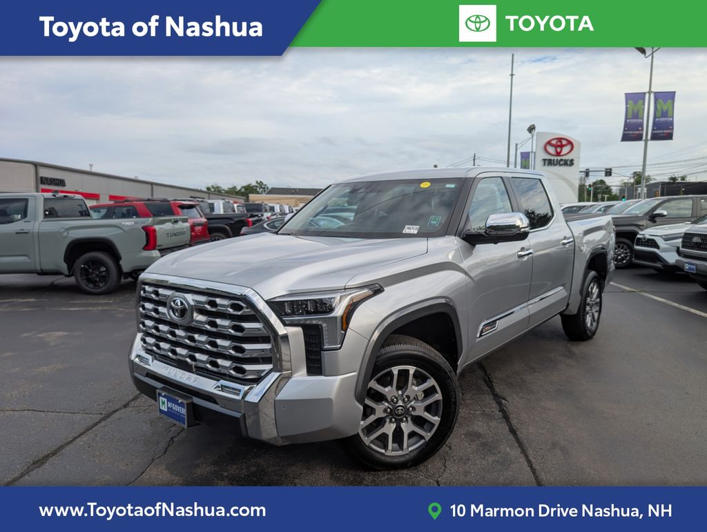 Celestial Silver Metallic 2025 Toyota Tundra Pickup Truck Four-Wheel Drive Automatic