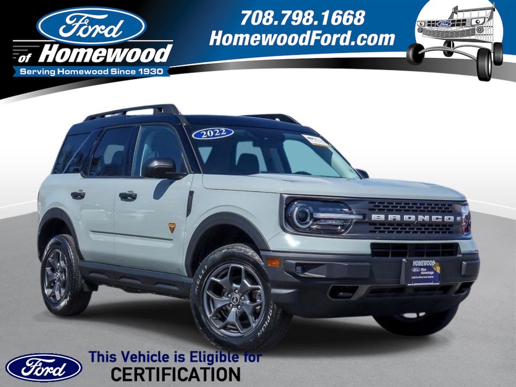 Cactus 2022 Ford Bronco Sport Badlands 4WD SUV / Crossover All-Wheel Drive 8-Speed Automatic