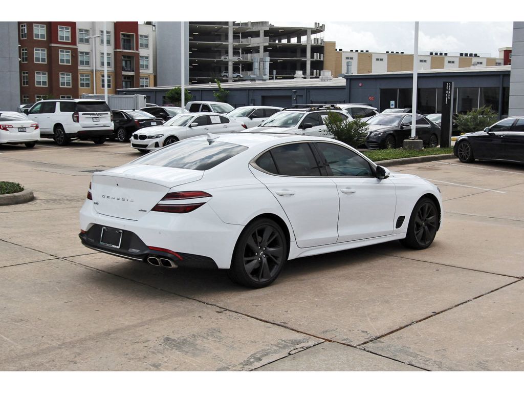 2023 Genesis G70 2.0T White at Emmons Autoplex