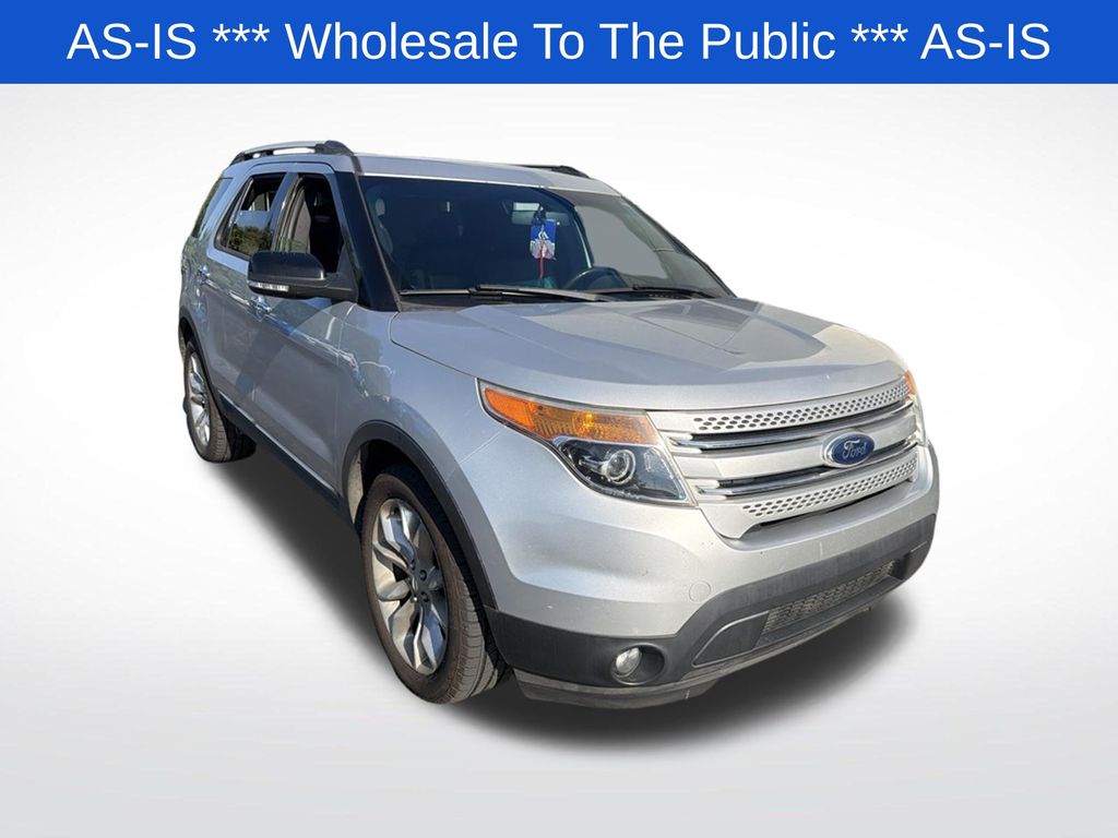 Ingot Silver Metallic 2015 Ford Explorer SUV / Crossover All-Wheel Drive 6-Speed Automatic