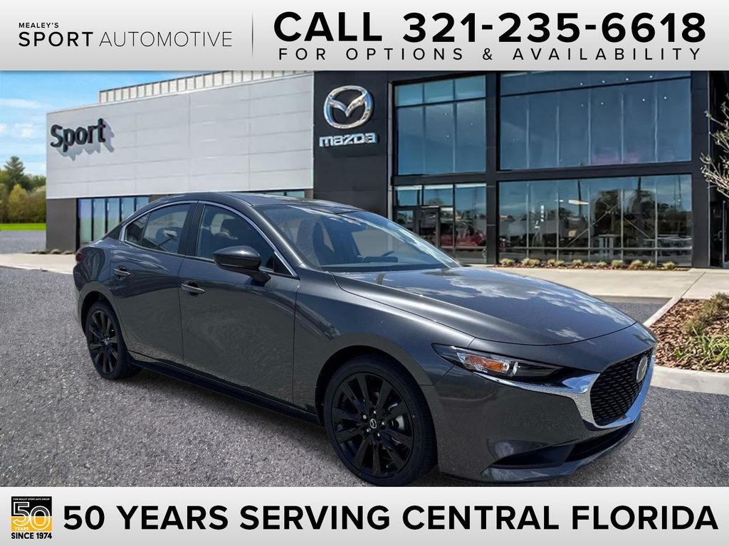 Machine Gray Metallic 2026 Mazda MAZDA3 Sedan Front-Wheel Drive 6-Speed Automatic