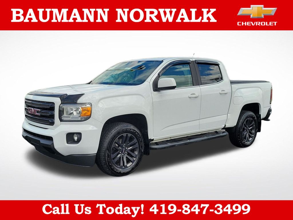 Summit White 2020 GMC Canyon Pickup Truck Four-Wheel Drive 8-Speed Automatic