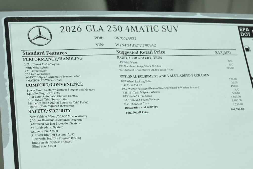 Thumbnail: 2026 Mercedes-Benz GLA - 29