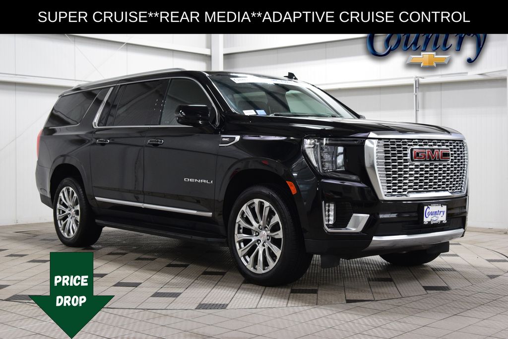 Onyx Black 2024 GMC Yukon XL SUV / Crossover Four-Wheel Drive
