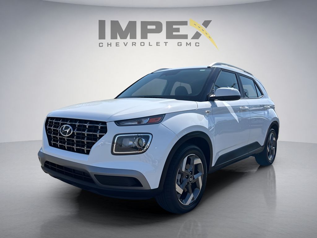 White 2025 Hyundai Venue SUV / Crossover Front-Wheel Drive 