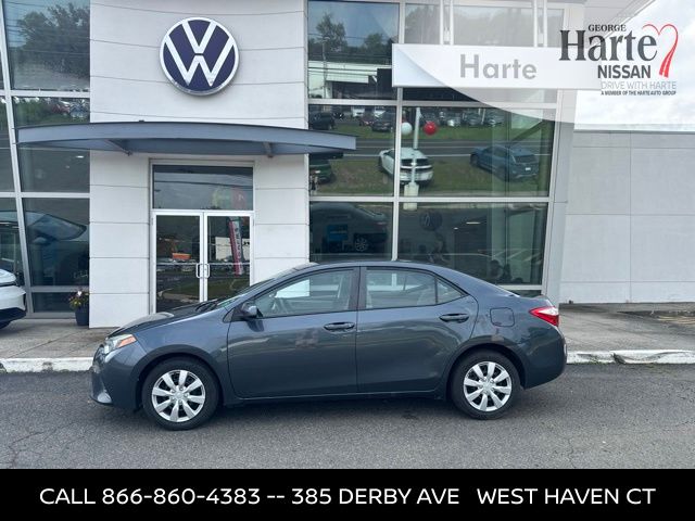 Slate Metallic 2016 Toyota Corolla Sedan Front-Wheel Drive Continuously Variable Transmission