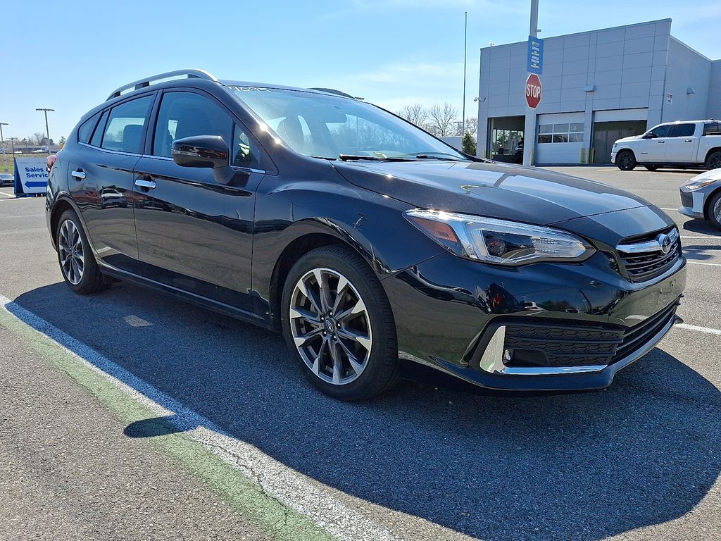 Crystal Black Silica 2023 Subaru Impreza Limited Wagon AWD Wagon All-Wheel Drive Continuously Variable Transmission