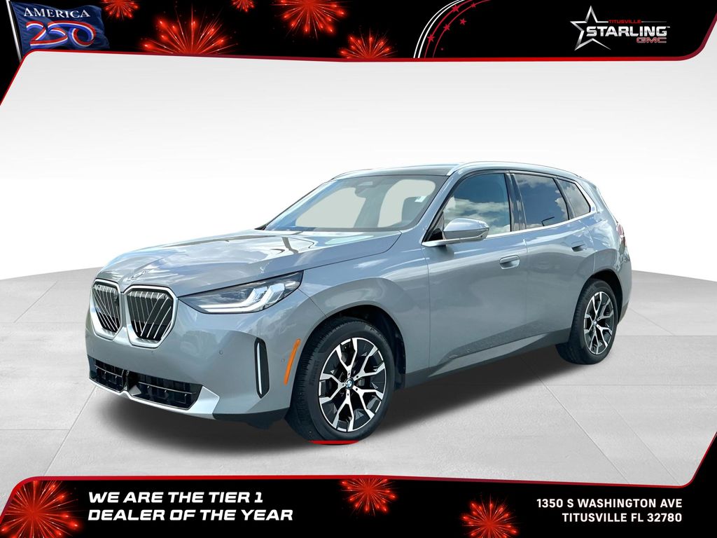 Skyscraper Gray Metallic 2025 BMW X3 SUV / Crossover All-Wheel Drive 8-Speed Automatic