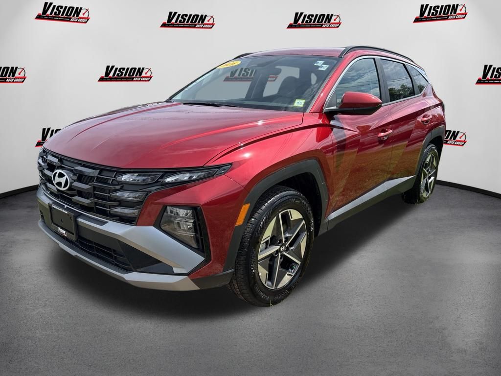 Ultimate Red 2026 Hyundai Tucson SUV / Crossover All-Wheel Drive 8-Speed Automatic