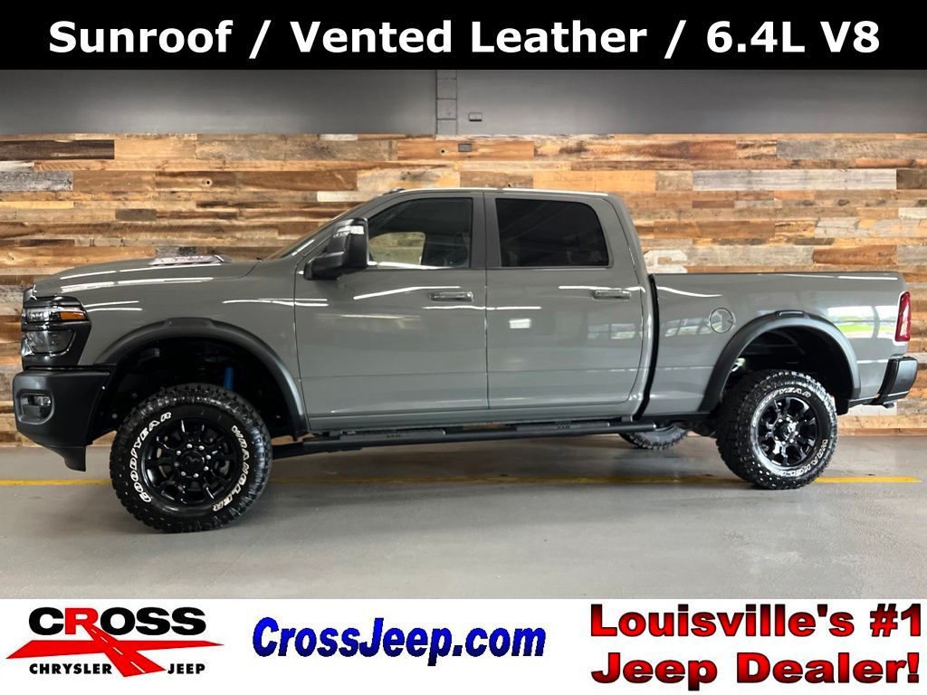 Gray Clearcoat 2026 RAM 2500 Power Wagon Crew Cab 4WD Pickup Truck Four-Wheel Drive 8-Speed Automatic