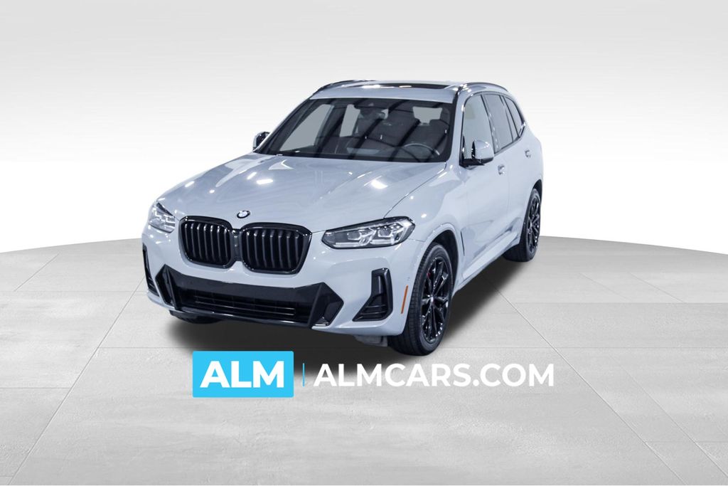Gray 2023 BMW X3 SUV / Crossover All-Wheel Drive 8-Speed Automatic